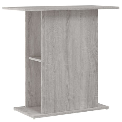 Vidaxl aquariumstandaard 75x36x72,5 cm bewerkt hout grijs sonoma