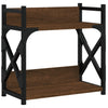 Vidaxl printerstandaard 2-laags 40x20x40 cm bewerkt hout bruineiken