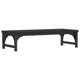 Vidaxl monitorstandaard 55x23x14 cm bewerkt hout zwart - afbeelding 2