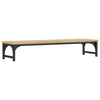 Vidaxl monitorstandaard 85x23x15,5 cm bewerkt hout sonoma eikenkleurig