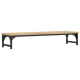 Vidaxl monitorstandaard 85x23x15,5 cm bewerkt hout sonoma eikenkleurig - afbeelding 2