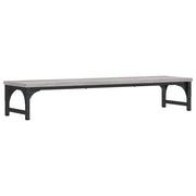 Vidaxl monitorstandaard 85x23x15,5 cm bewerkt hout grijs sonoma eiken - afbeelding 2