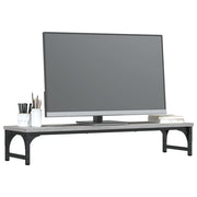 Vidaxl monitorstandaard 85x23x15,5 cm bewerkt hout grijs sonoma eiken - afbeelding 3