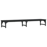Vidaxl monitorstandaard 105x23x15,5 cm bewerkt hout zwart - afbeelding 2
