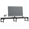 Vidaxl monitorstandaard 105x23x15,5 cm bewerkt hout zwart
