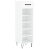 Vidaxl schoenenkast 30x35x105 cm bewerkt hout wit