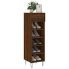 Vidaxl schoenenkast 30x35x105 cm bewerkt hout bruin eikenkleur
