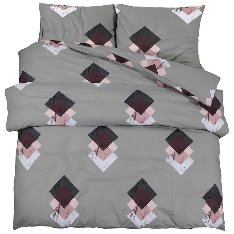 Vidaxl dekbedovertrekset 200x220 cm katoen meerkleurig