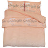 Vidaxl dekbedovertrekset 140x200 cm katoen roze