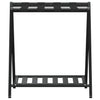 Vidaxl bagagerek 68x38x58 cm bamboe zwart
