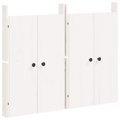 Vidaxl kastdeurtjes voor buitenkeuken meppel 2 st 50x9x82 cm wit