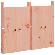 Vidaxl kastdeurtjes voor buitenkeuken meppel 2 st 50x9x82 cm douglashout - afbeelding 2