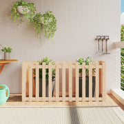 Vidaxl plantenbak verhoogd met hekontwerp 150x50x70 cm grenenhout - afbeelding 1