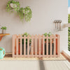 Vidaxl plantenbak verhoogd hekontwerp 150x50x70 cm massief douglashout