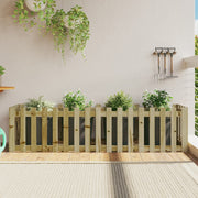 Vidaxl plantenbak verhoogd hekontwerp 200x50x50 cm geïmpregneerd hout - afbeelding 1
