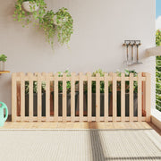 Vidaxl plantenbak verhoogd met hekontwerp 200x50x70 cm grenenhout - afbeelding 1
