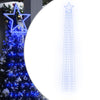 Vidaxl kerstboomverlichting 320 blauwe led's 375 cm