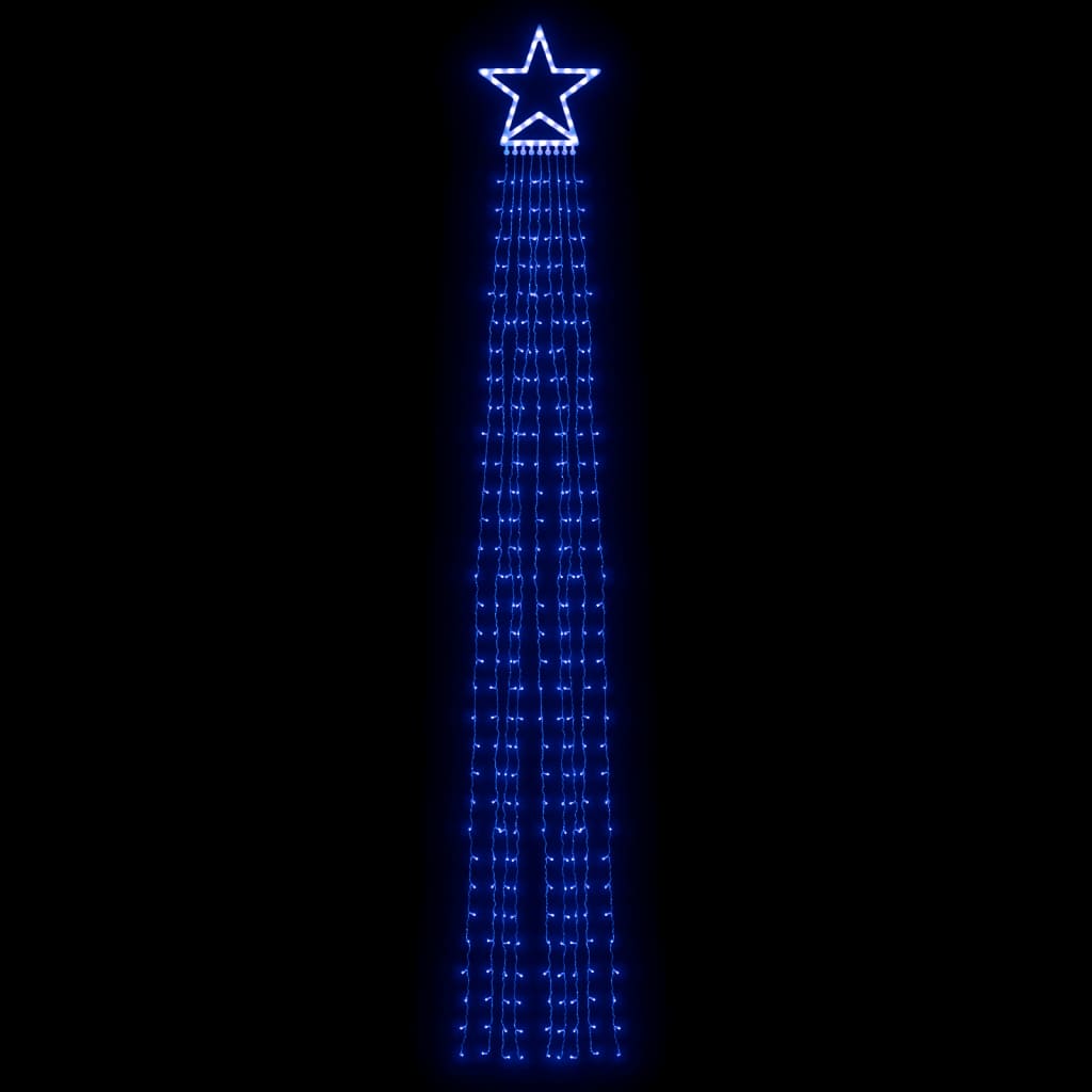 Vidaxl kerstboomverlichting 320 blauwe led's 375 cm