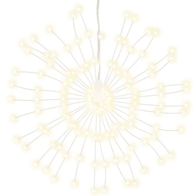 Vidaxl kerstverlichting vuurwerk 140 warmwitte led's 17 cm