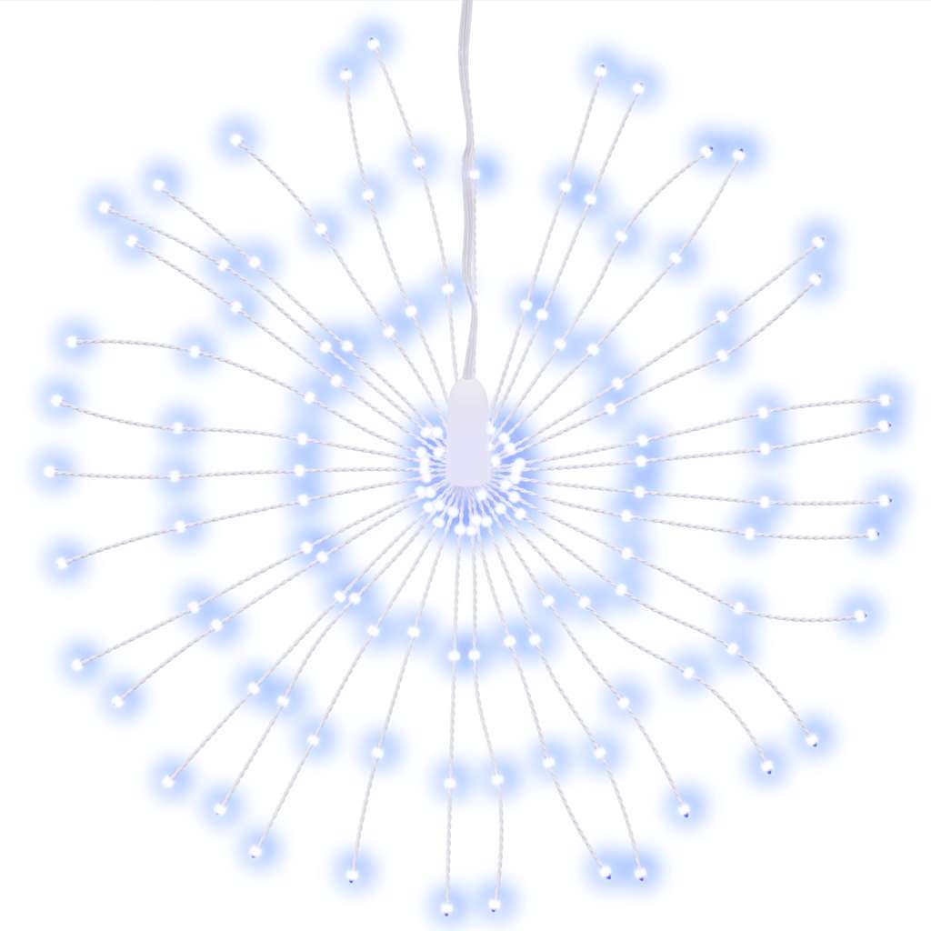 Vidaxl kerstverlichting vuurwerk 140 koudwitte led's 17 cm