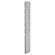 VidaXL Schuttingpalen 20 st 160 cm gegalvaniseerd staal zilverkleurig - afbeelding 2