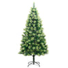 VidaXL Kunstkerstboom met scharnieren en standaard 120 cm