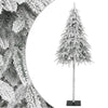 VidaXL Kunstkerstboom met sneeuw 210 cm