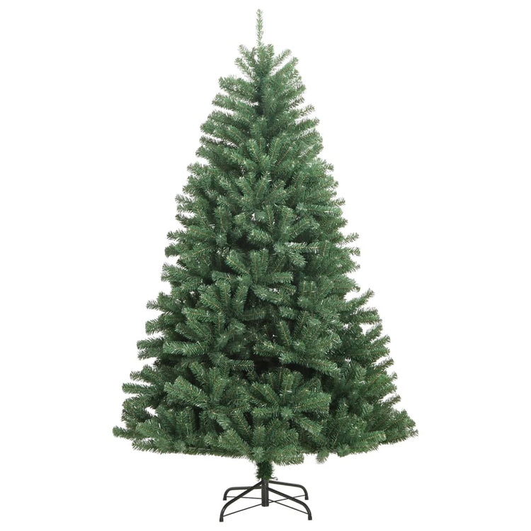 Vidaxl kunstkerstboom met scharnieren en standaard 150 cm