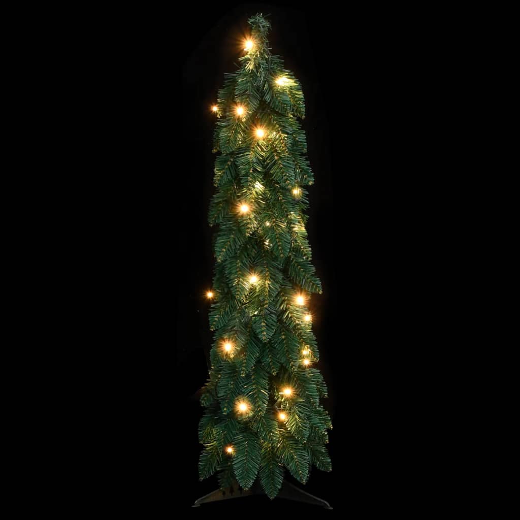 VidaXL Kunstkerstboom met verlichting 45 LED's 90 cm