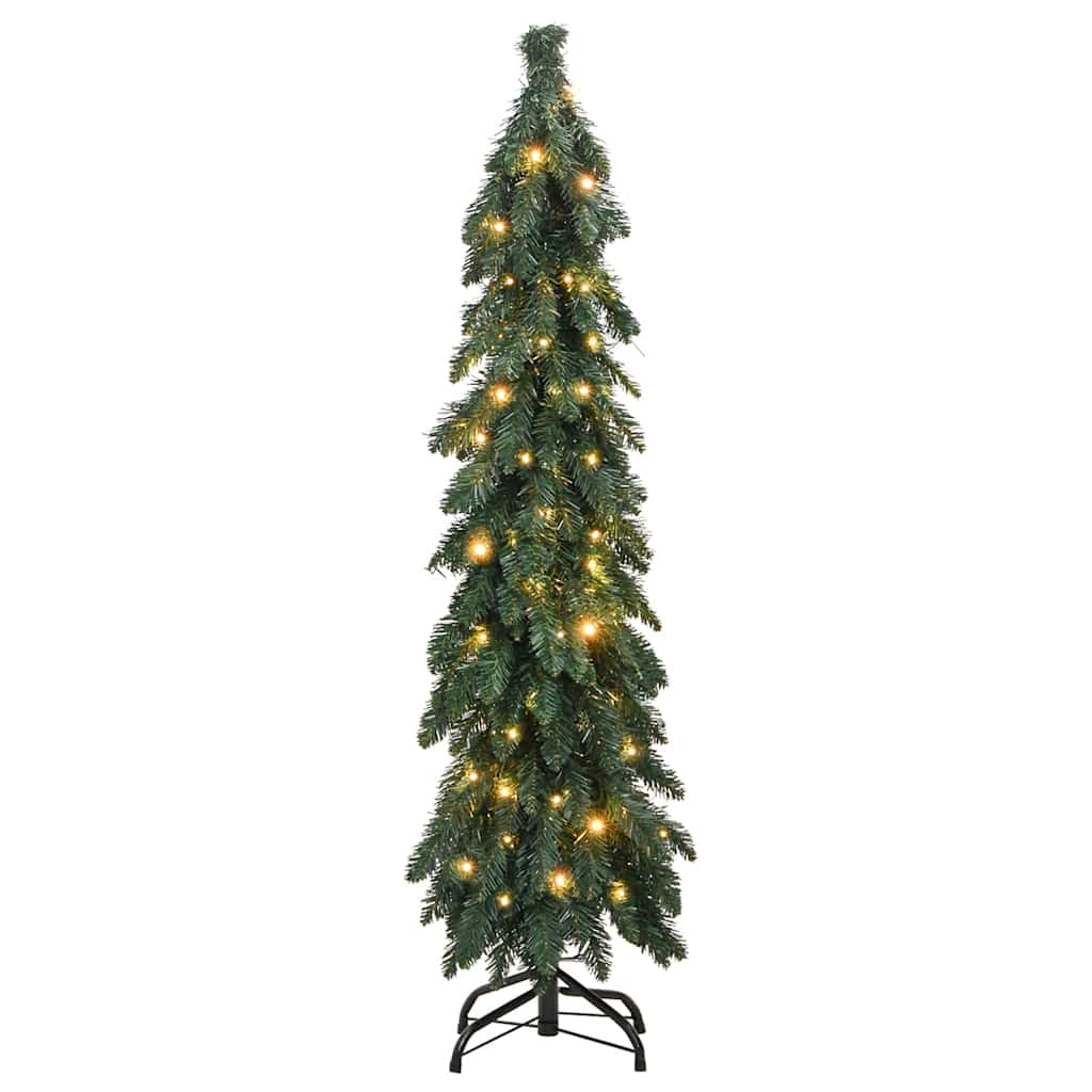 Vidaxl kunstkerstboom met verlichting 60 led's 120 cm