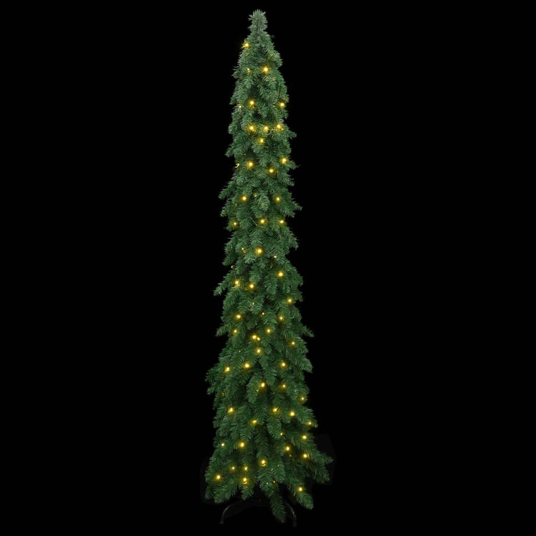 VidaXL Kunstkerstboom met verlichting 100 LED's 180 cm