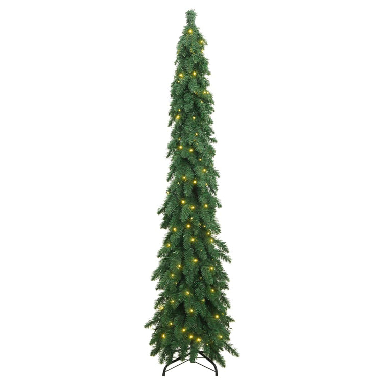 VidaXL Kunstkerstboom met verlichting 100 LED's 180 cm
