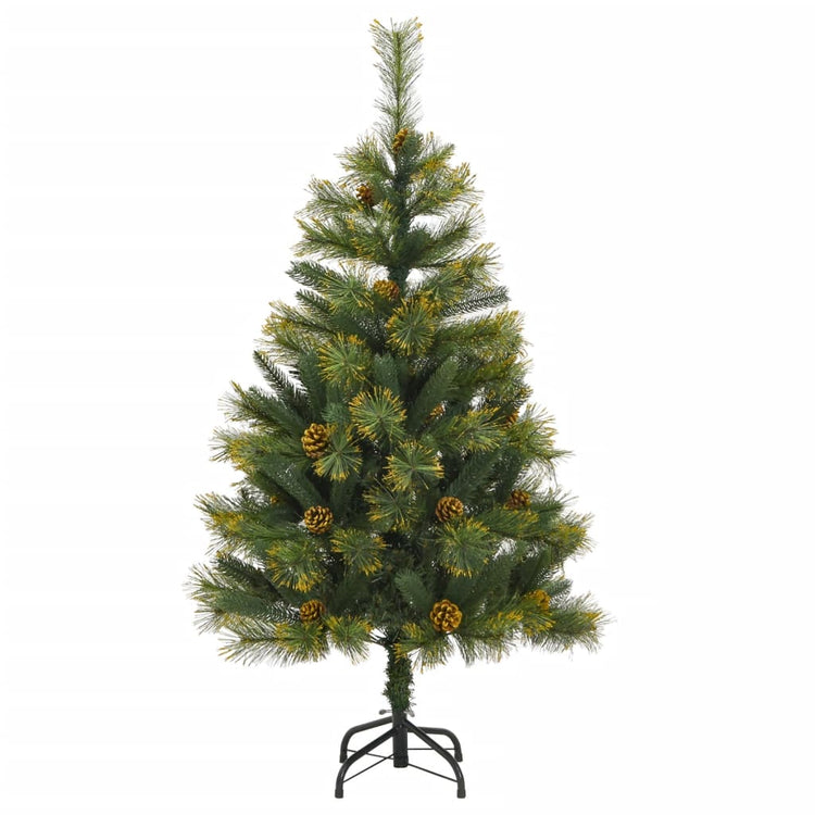 Vidaxl kunstkerstboom met scharnieren en standaard 150 cm