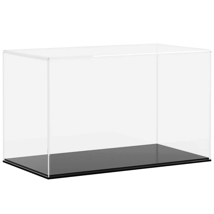 Vidaxl vitrine transparant 31x17x19 cm acryl