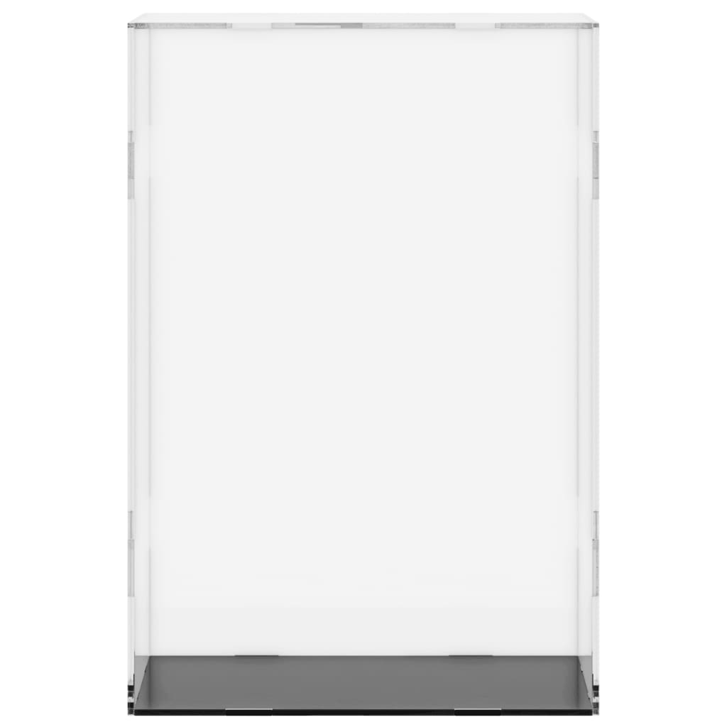 Vidaxl displaybox transparant 17x12x25 cm acryl