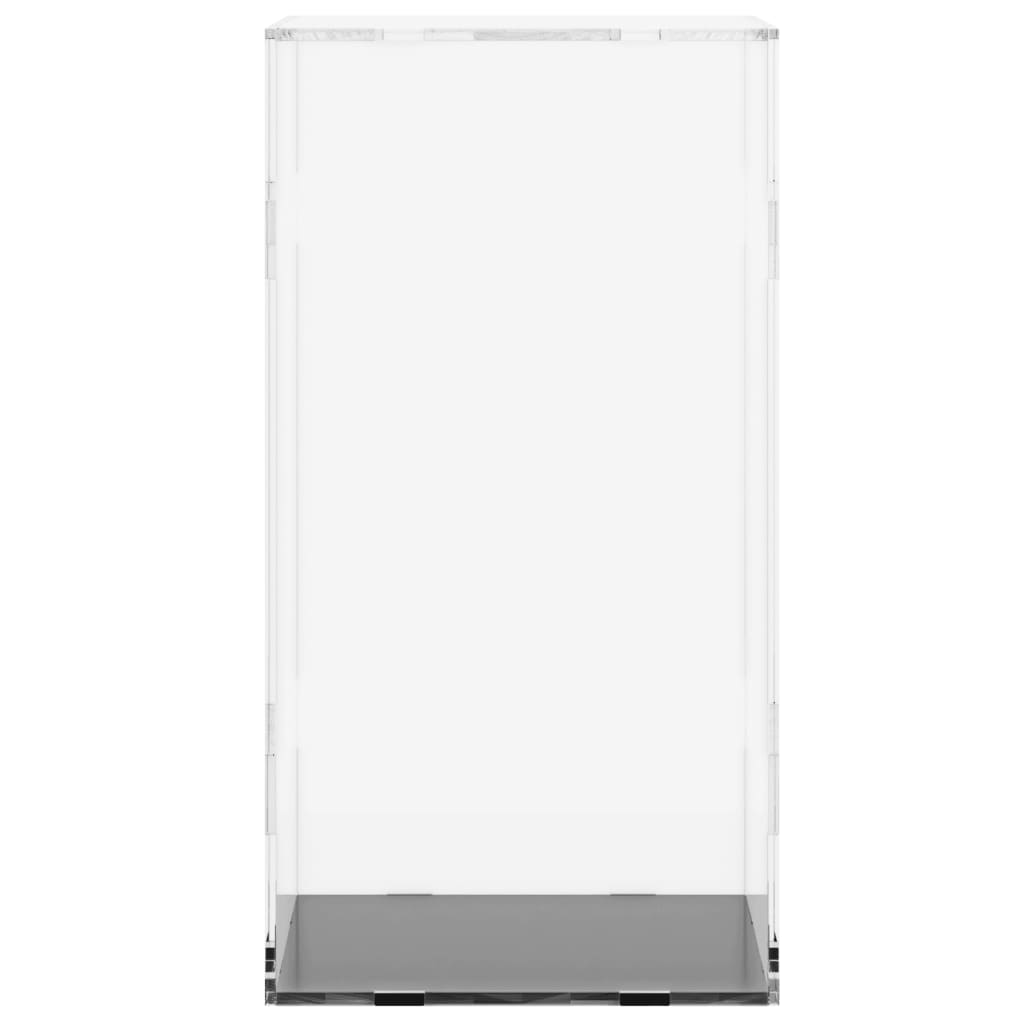 Vidaxl displaybox transparant 20x20x38 cm acryl
