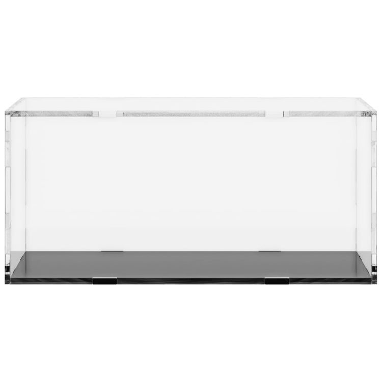 Vidaxl displaybox transparant 30x15x14 cm acryl