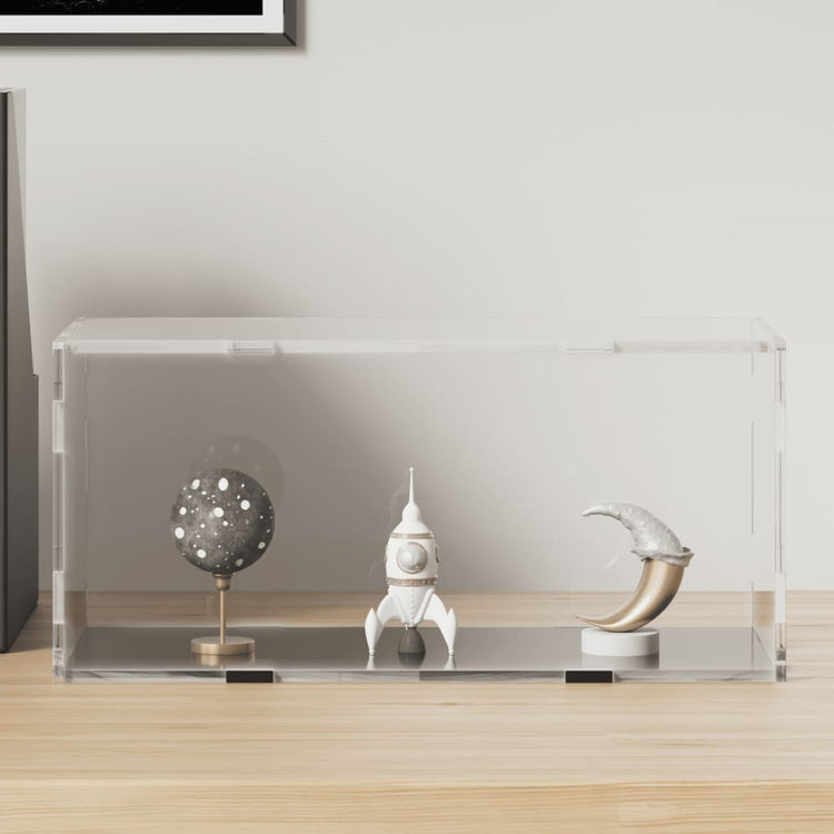 Vidaxl displaybox transparant 30x15x14 cm acryl