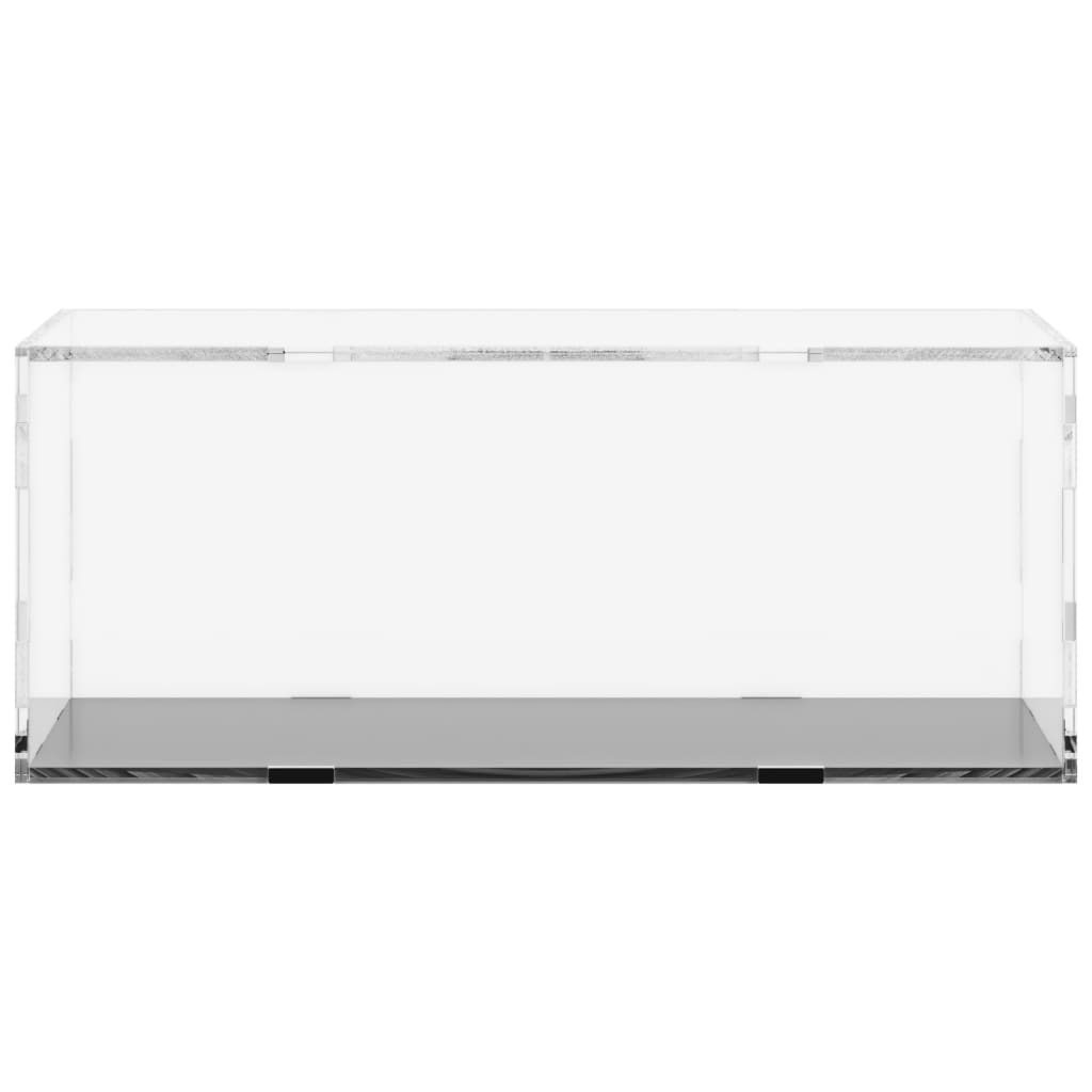 Vidaxl displaybox transparant 34x16x14 cm acryl