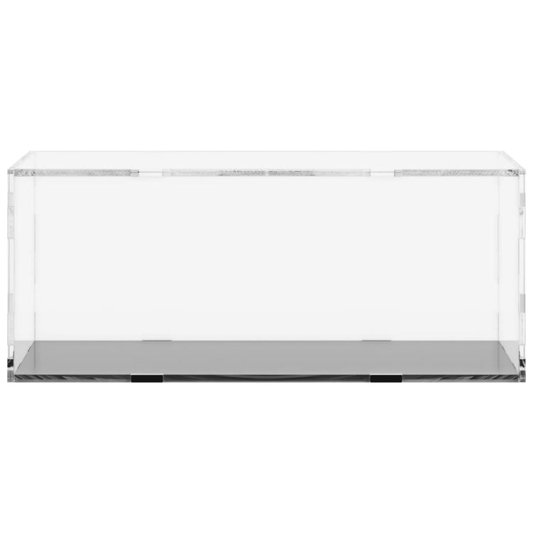 Vidaxl displaybox transparant 34x16x14 cm acryl