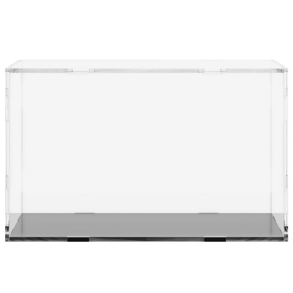 Vidaxl displaybox transparant 31x17x19 cm acryl