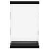 Vidaxl vitrine transparant 22x18x35 cm acryl