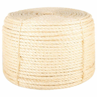 Vidaxl touw 12 mm 25 m 100% sisal