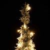 Vidaxl kunstkerstboom pop-up met sneeuw 100 led's 150 cm