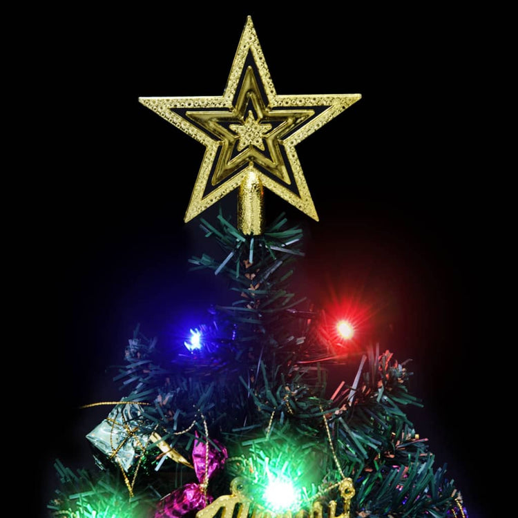VidaXL Kunstkerstboom met verlichting mini 20 LED's 45 cm groen