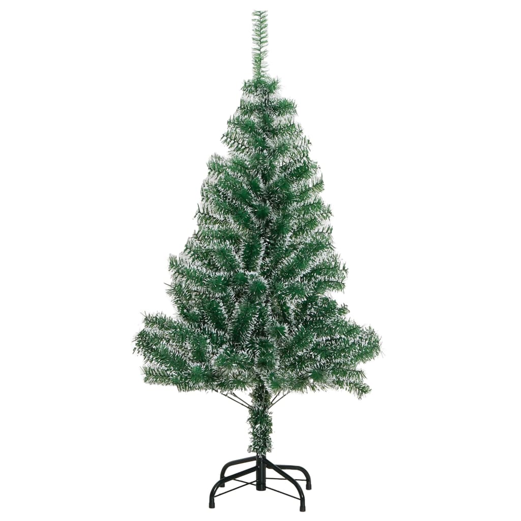 Vidaxl kunstkerstboom met sneeuw 150 cm groen