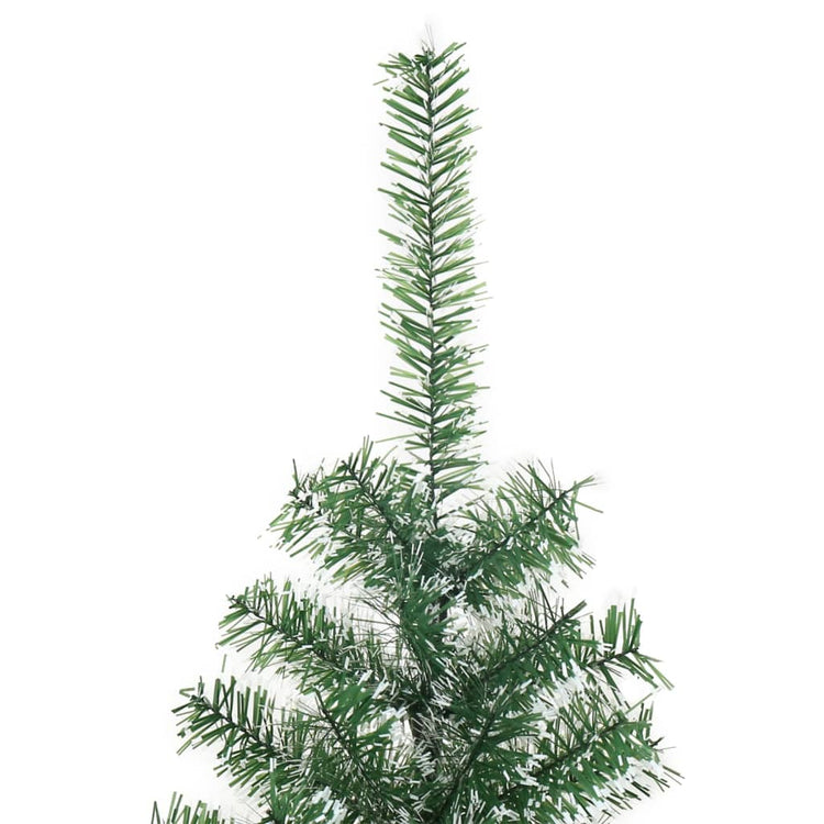 Vidaxl kunstkerstboom met sneeuw 150 cm groen