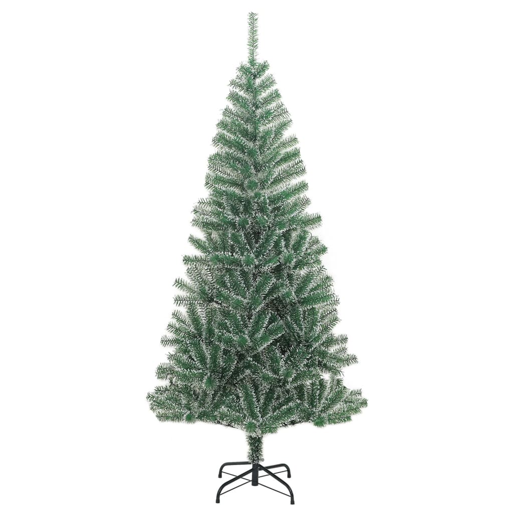 VidaXL Kunstkerstboom met sneeuw 180 cm groen
