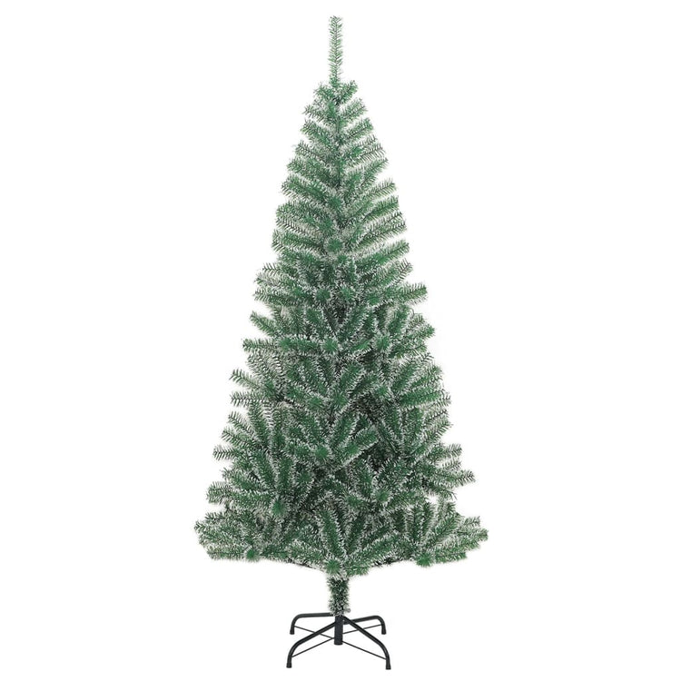 VidaXL Kunstkerstboom met sneeuw 180 cm groen