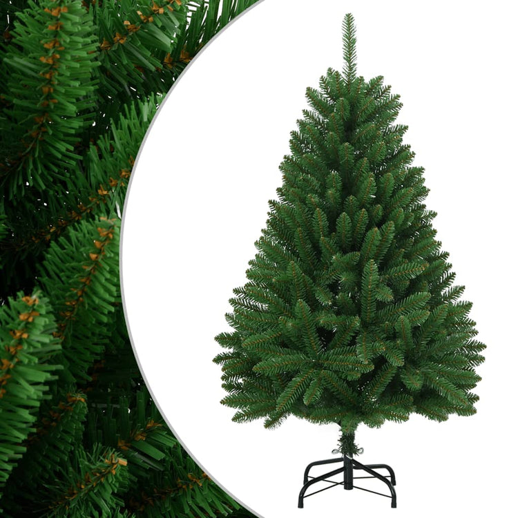Vidaxl kunstkerstboom met scharnieren en standaard 150 cm